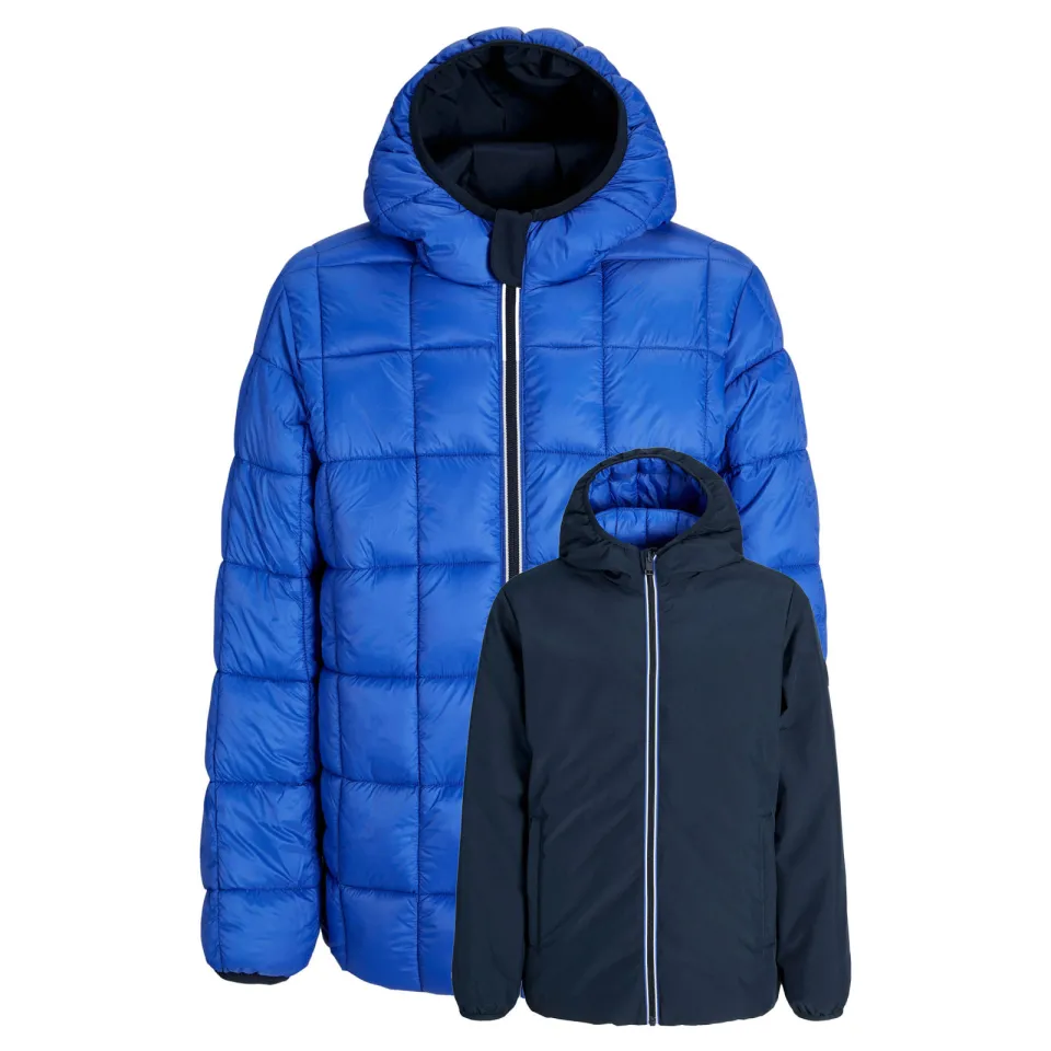 Jack & Jones tussenjas donkerblauw donkerblauw/hardblauw, foto 3