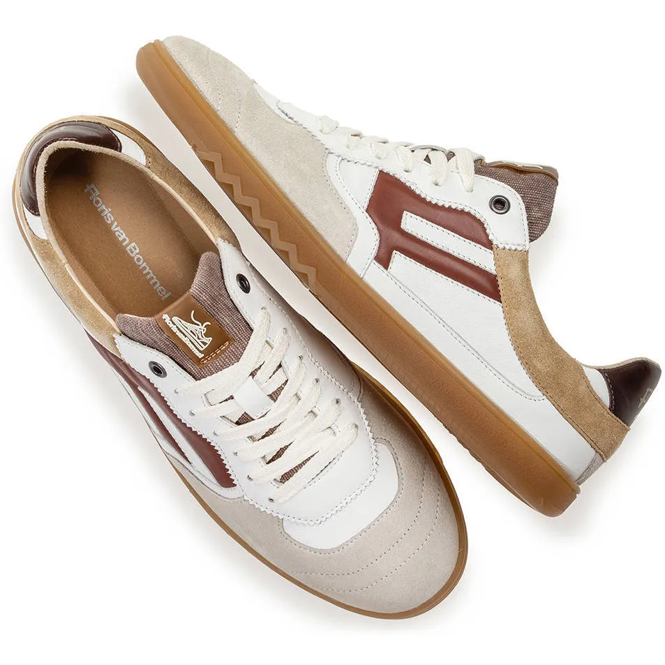 Floris Van Bommel De Zaler 04.05 leren sneakers - wit, foto 5