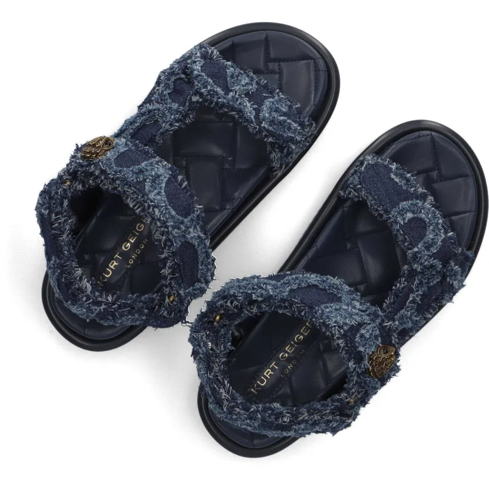 Kurt Geiger Sandalen Orson Sandal Blauw, foto 5