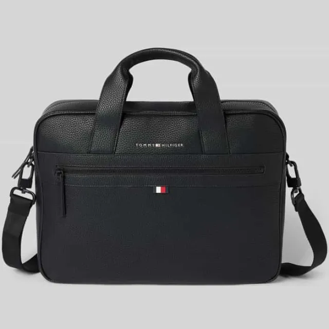 Tommy Hilfiger 15 inch laptoptas Essential zwart, foto 2