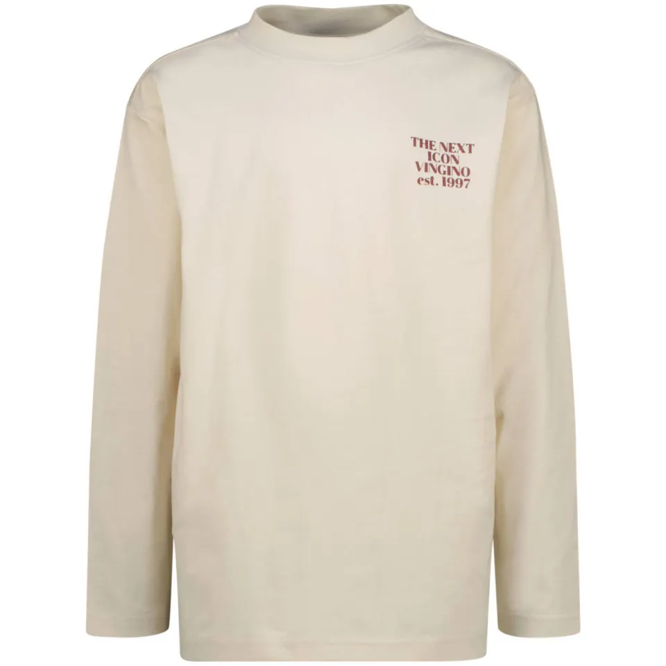Vingino oversized longsleeve crème, foto 2