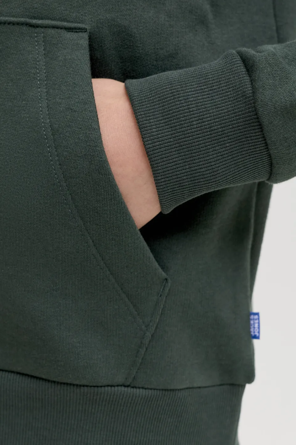 Jack & Jones JUNIOR hoodie met logo - donkergroen, foto 8