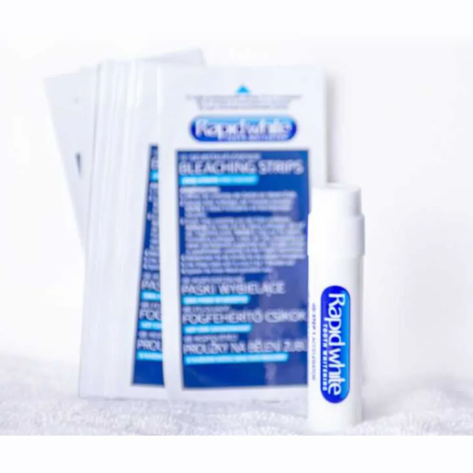 Rapid White oplossende tandbleekstrips