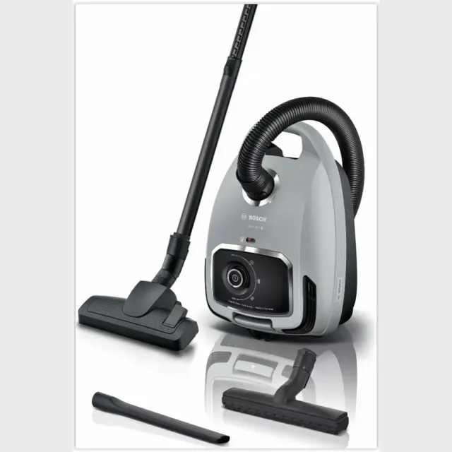 Bosch Serie 6 BGL6X3001 stofzuiger met zak grijs, foto 2