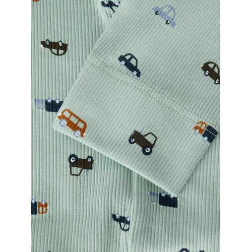 NAME IT BABY legging met print groen, foto 3