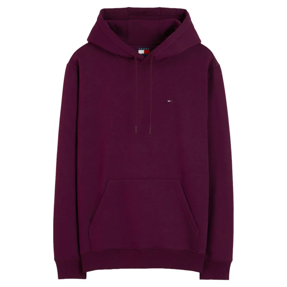 Tommy Jeans hoodie met logo - calypso berry bordeaux, foto 2
