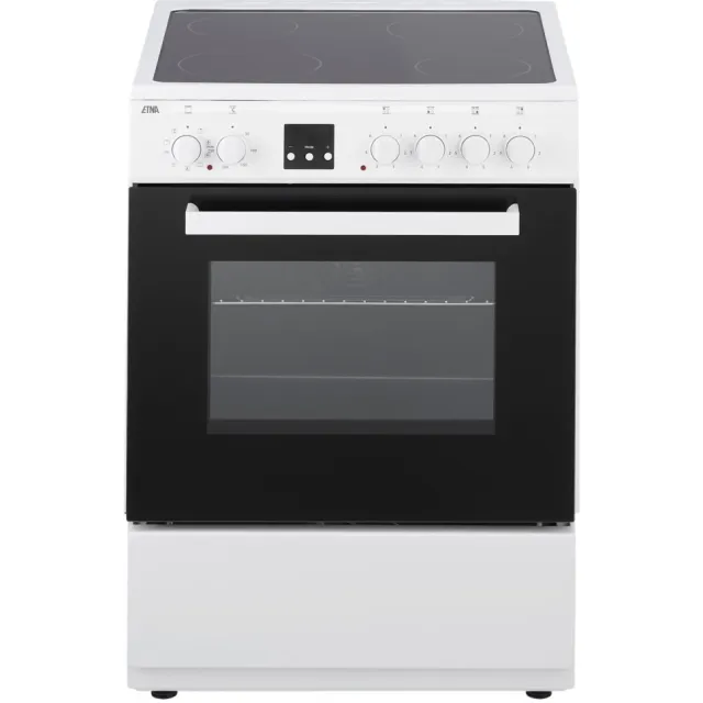 Etna FKV761WIT keramisch fornuis wit