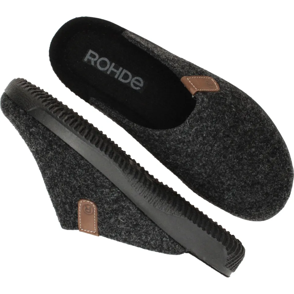 Rohde Soltau pantoffels donkergrijs, foto 5