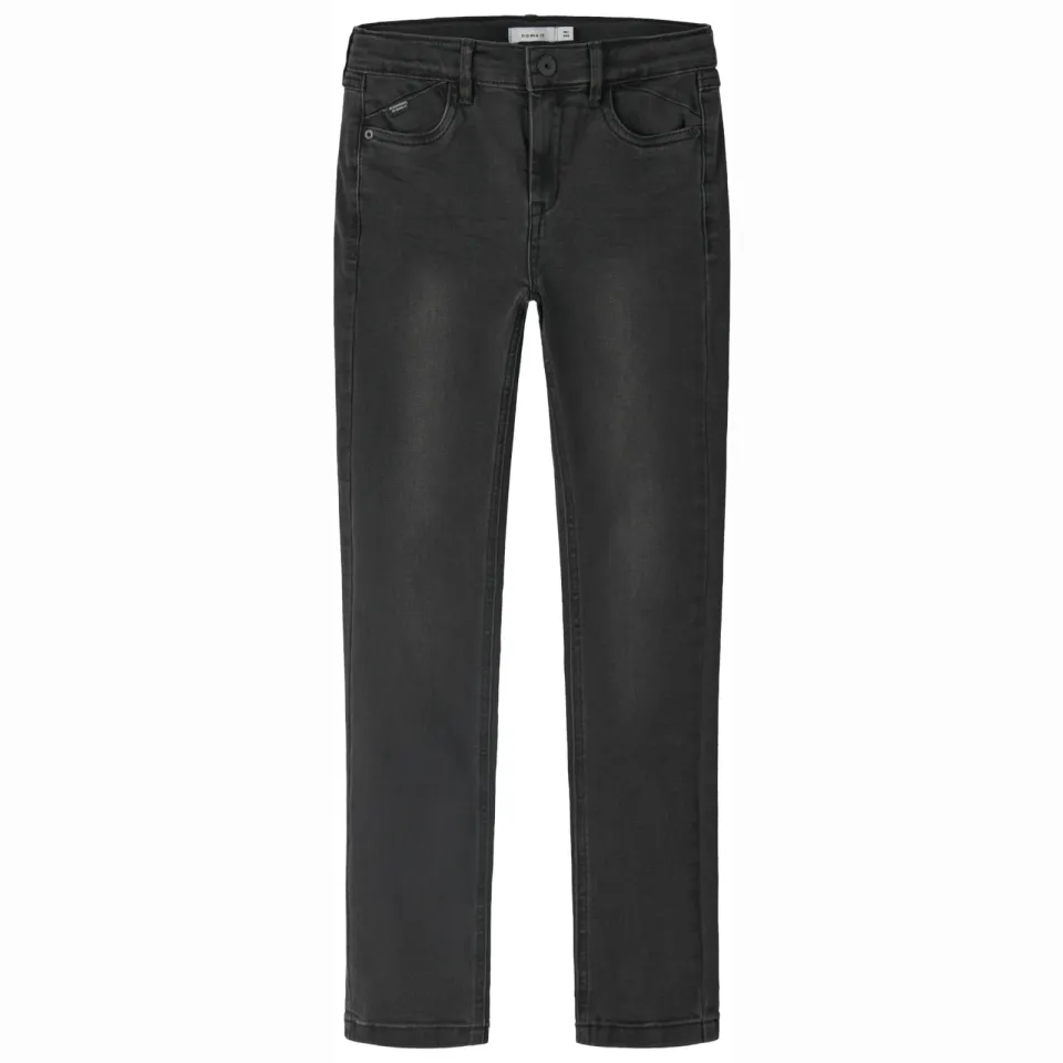 NAME IT KIDS skinny jeans NKMPETE zwart, foto 3