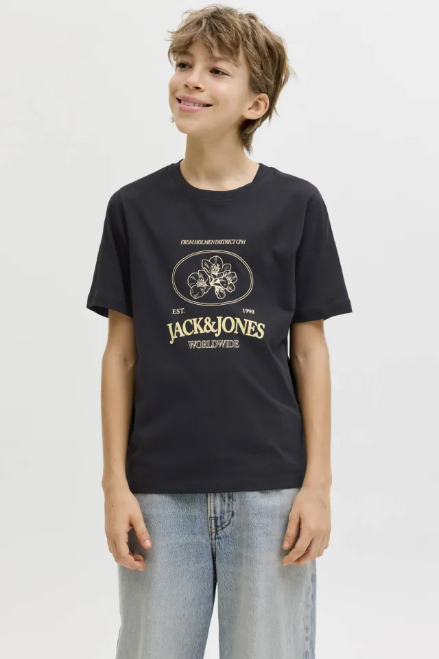 Jack & Jones T-shirt zwart met logo