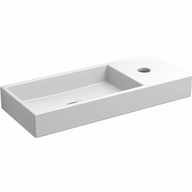 Clou Fontein Clou Mini Wash Me 45x19x6 cm Keramiek Glans Wit Clou