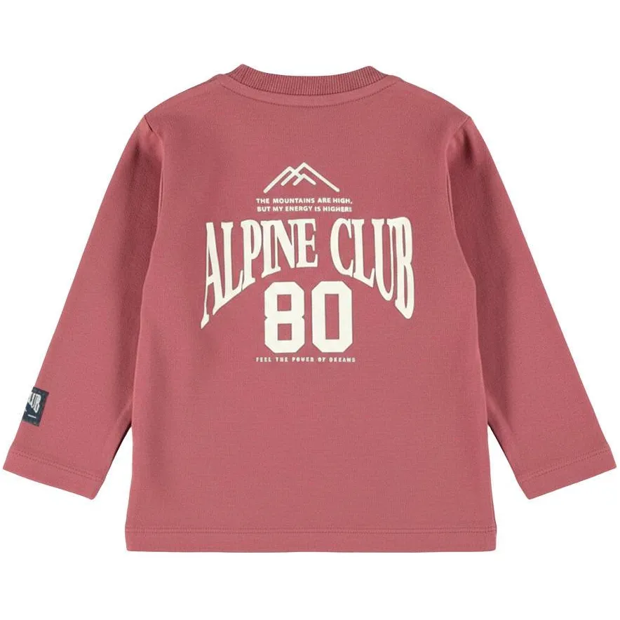 Dirkje rechtvallende longsleeve roze, foto 3