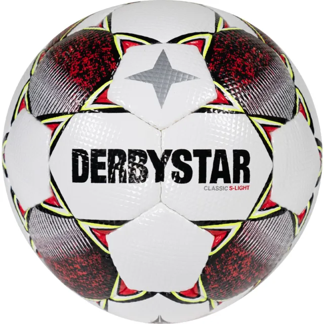 DerbyStar Classic S-Light II voetbal 4x3 vlakken wit