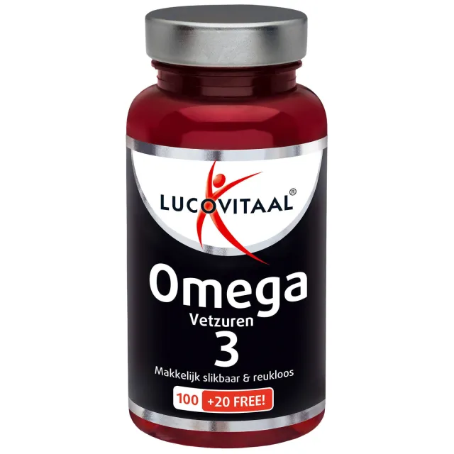 Lucovitaal Omega Vetzuren 3 120 capsules