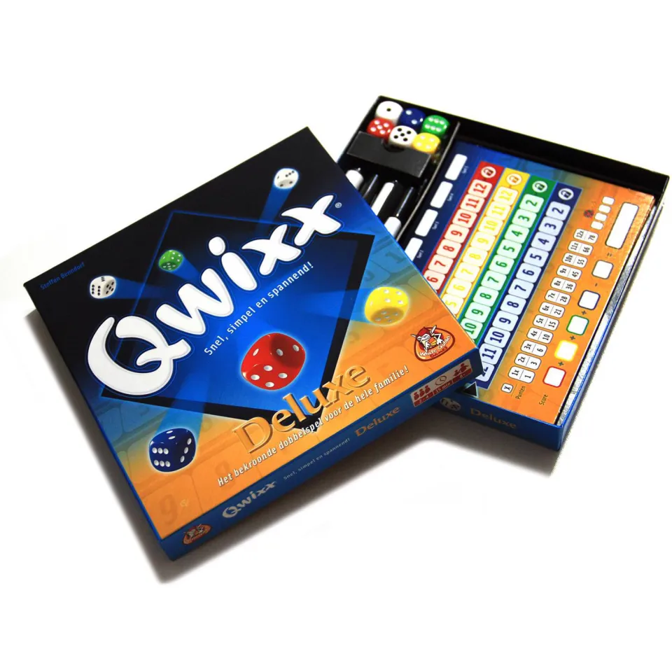 White Goblin Games Qwixx Deluxe dobbelspel, foto 5