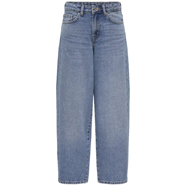 Only KIDS ONLY GIRL KOGGIANNA-ELLA baggy jeans - mediumblauw Medium blue denim