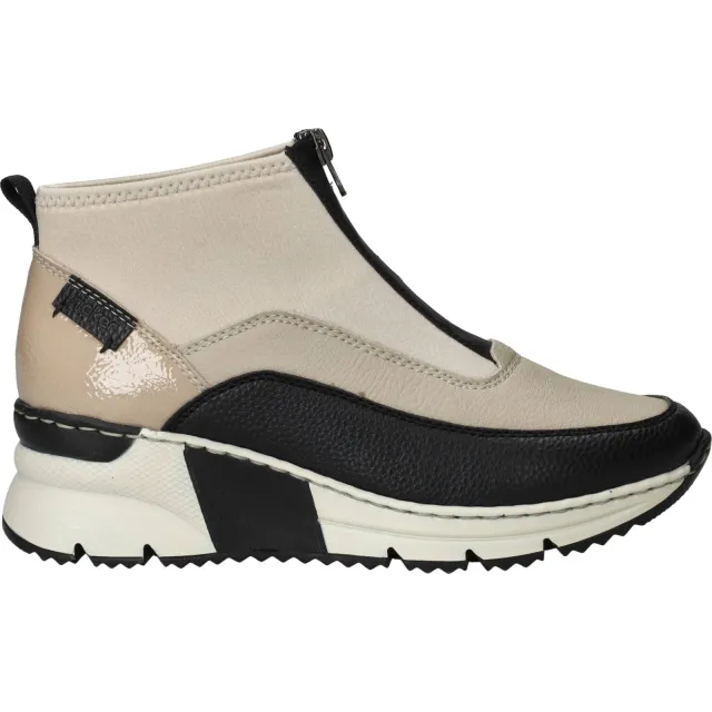 Rieker Livilia hoge sneakers beige