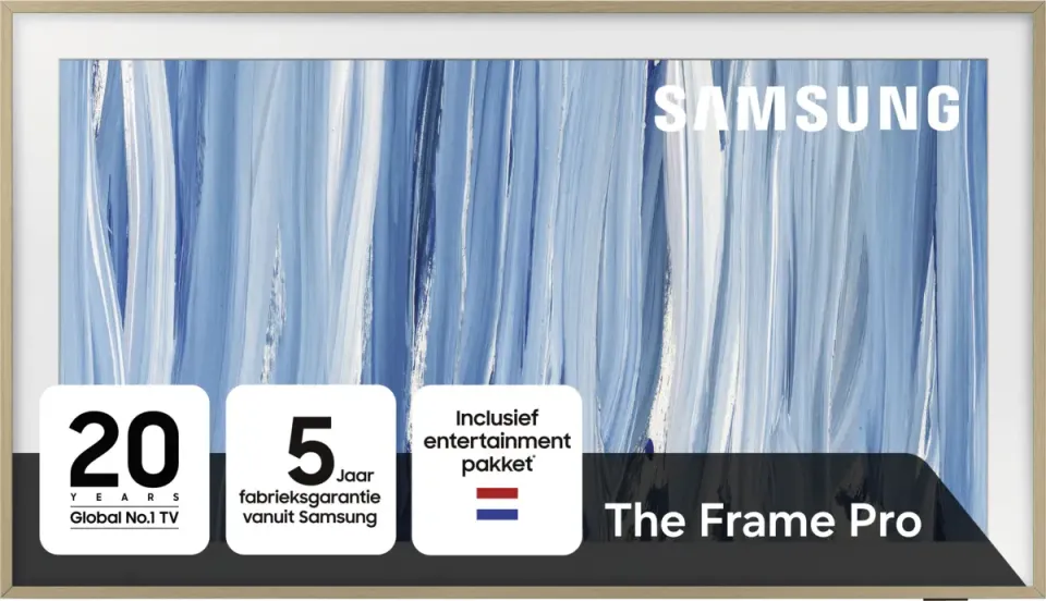 Samsung Neo QLED The Frame Pro QE75LS03HW televisie zwart, foto 3
