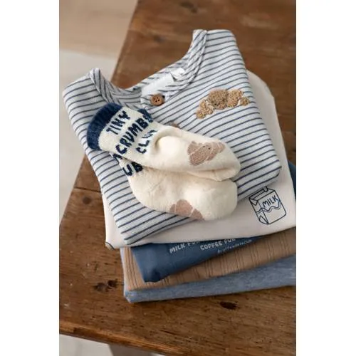 Feetje longsleeve Breakfast Buddy blauw/ecru, foto 3