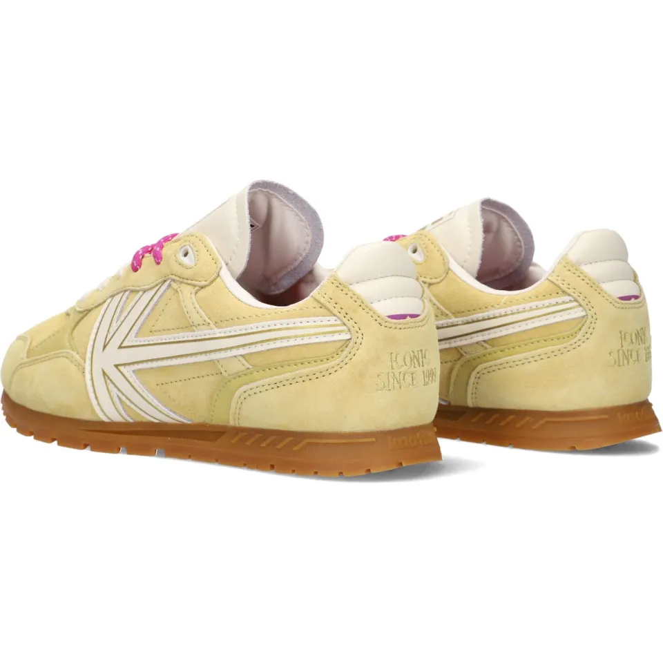 Kaotiko Seattle lage sneakers geel, foto 4