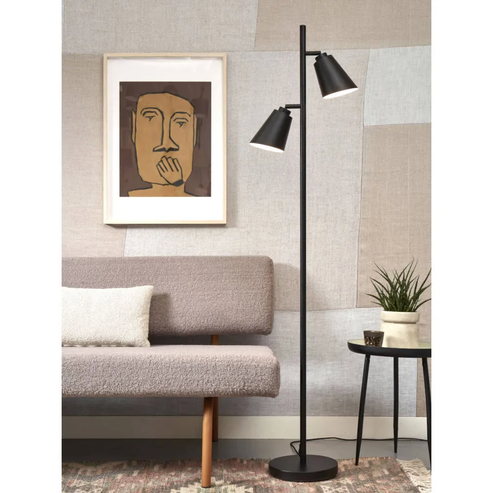 It's About Romi vloerlamp Bremen zwart, foto 2