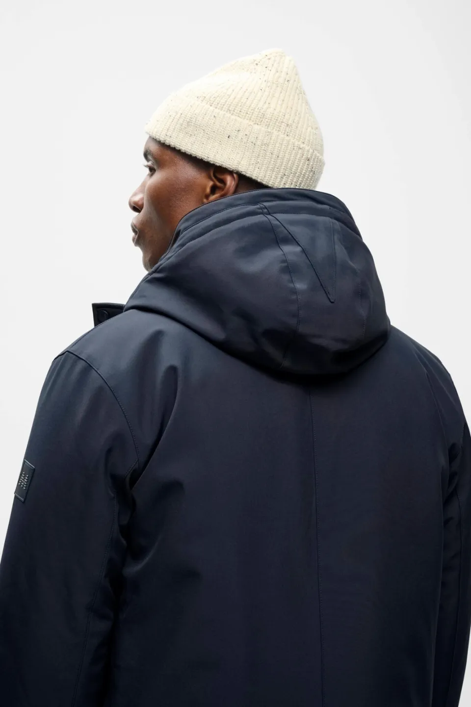 Matinique Deston winterparka donkerblauw dark navy, foto 4