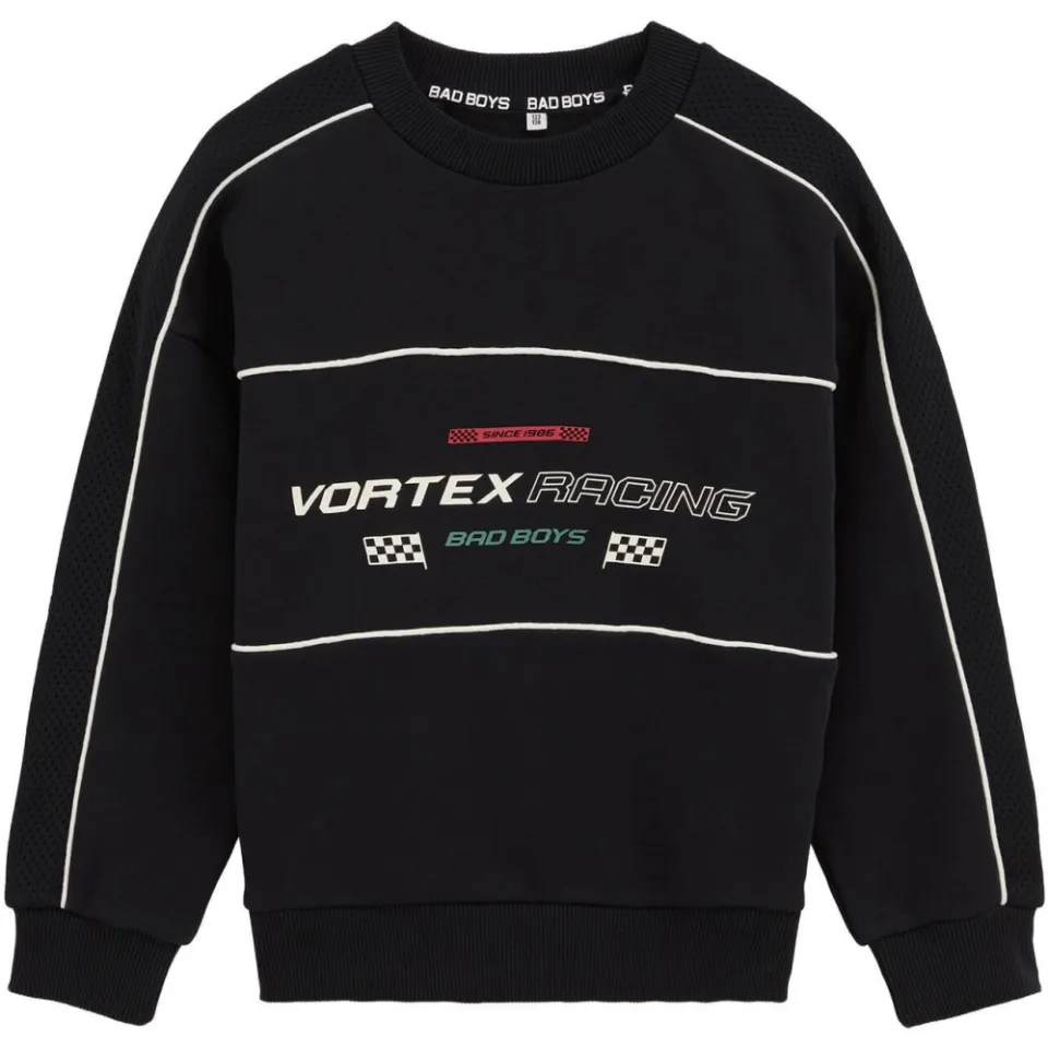 WE Fashion Bad Boys sweater met tekst - zwart, foto 2