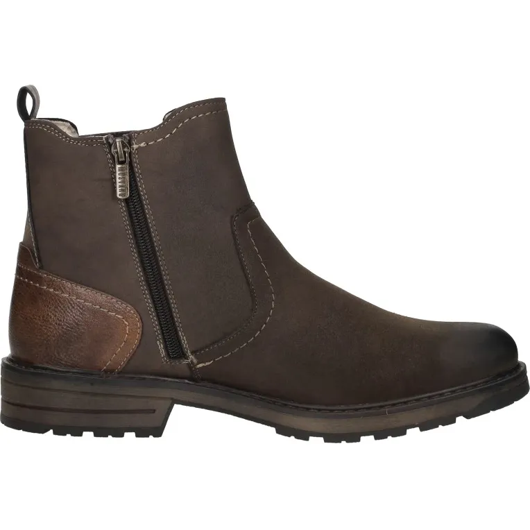 Mustang chelsea boots donkerbruin