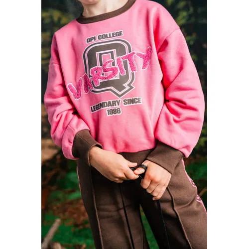 QPI sweater met tekst - roze, foto 5