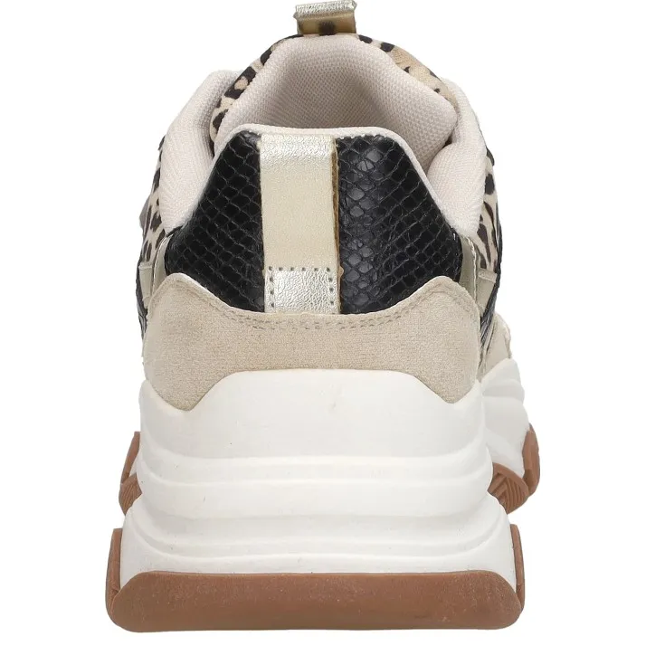 Sub55 lage sneakers beige, foto 4