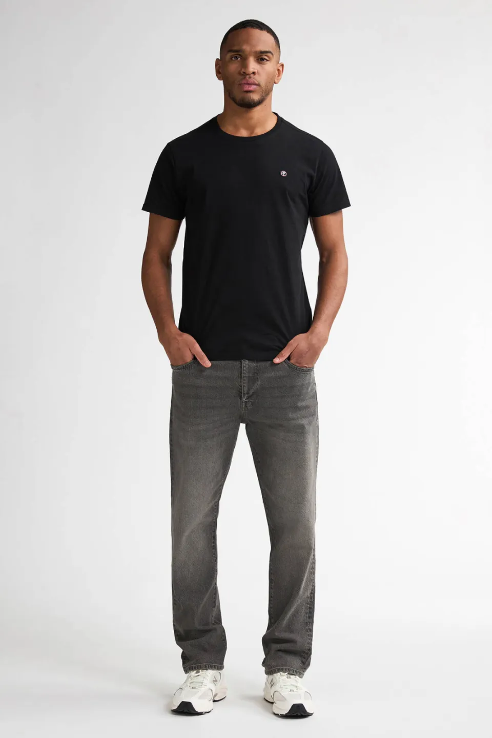 Petrol Industries LEWIS loose fit jeans black denim Zwarte steen