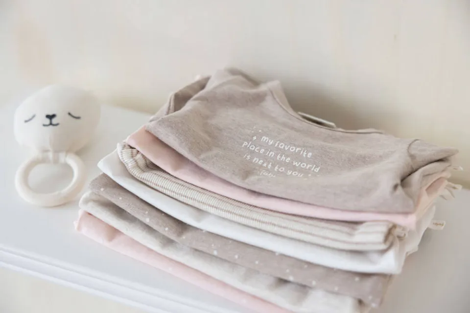 Feetje longsleeve taupe all-over print, foto 5