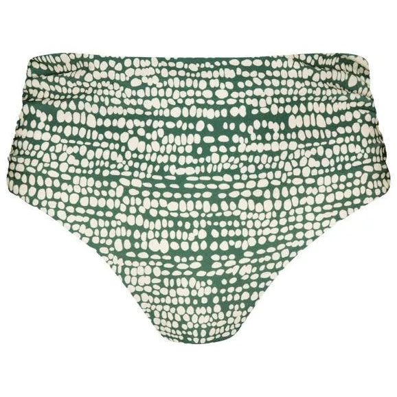 Barts high waist bikinibroekje Cascis groen/wit, foto 2