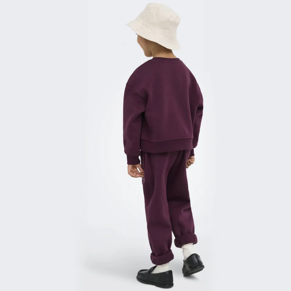 KIDS ONLY MINI rechtvallende sweater met tekst - paars, foto 6