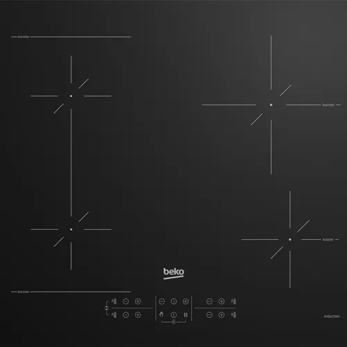 Beko HII64200SFMT inductiekookplaat zwart, foto 2