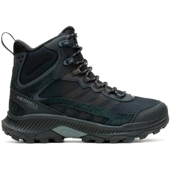 Merrell Women's Speed Strike 2 Thermo Mid WP - Winterschoenen, zwart