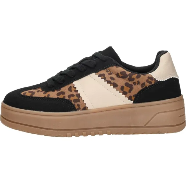 Sub55 lage sneakers zwart, foto 2