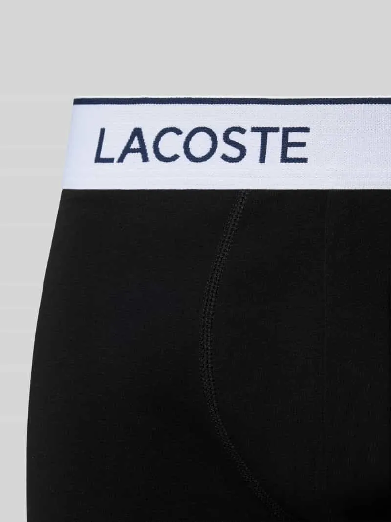 Lacoste Regular fit boxershort in set van 3 zwart, foto 4