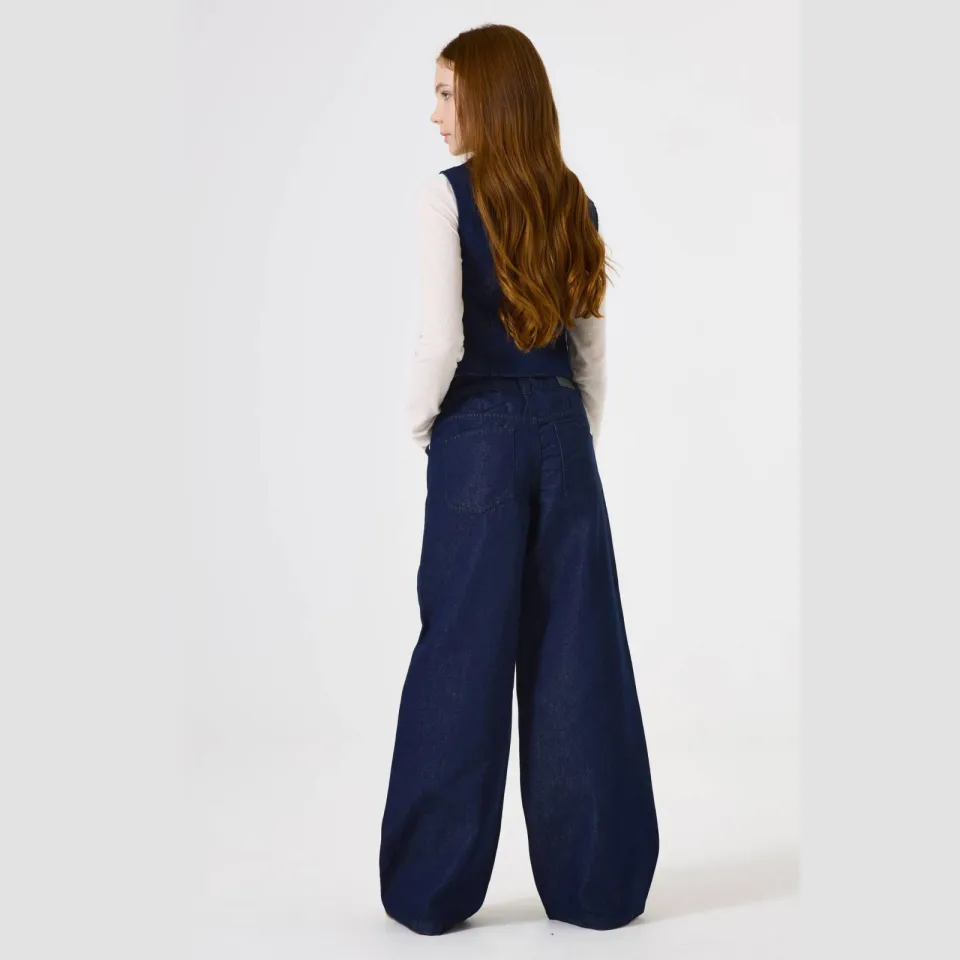 Garcia loose fit jeans dark blue denim, foto 3