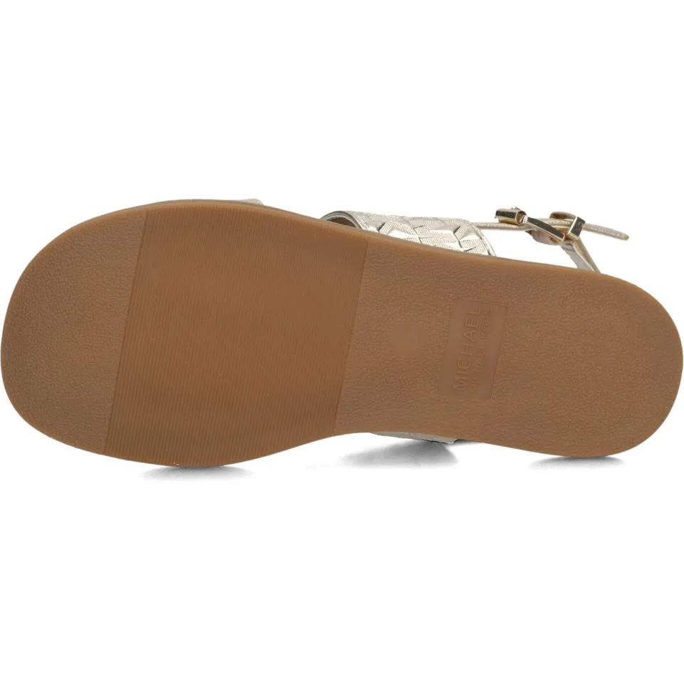 Michael Kors Jagger Maxson II platte sandalen goudkleurig, foto 3