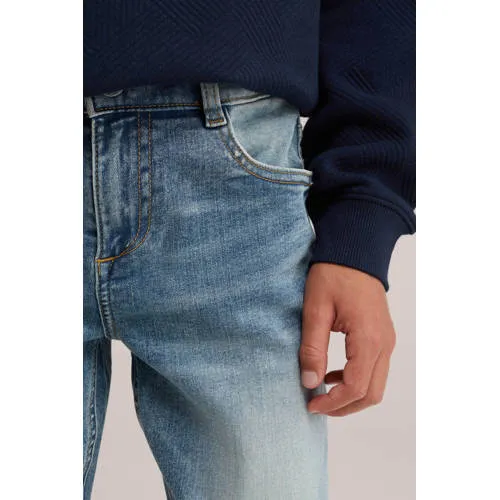 WE Fashion Blue Ridge slim fit jeans - mediumblauw, foto 5