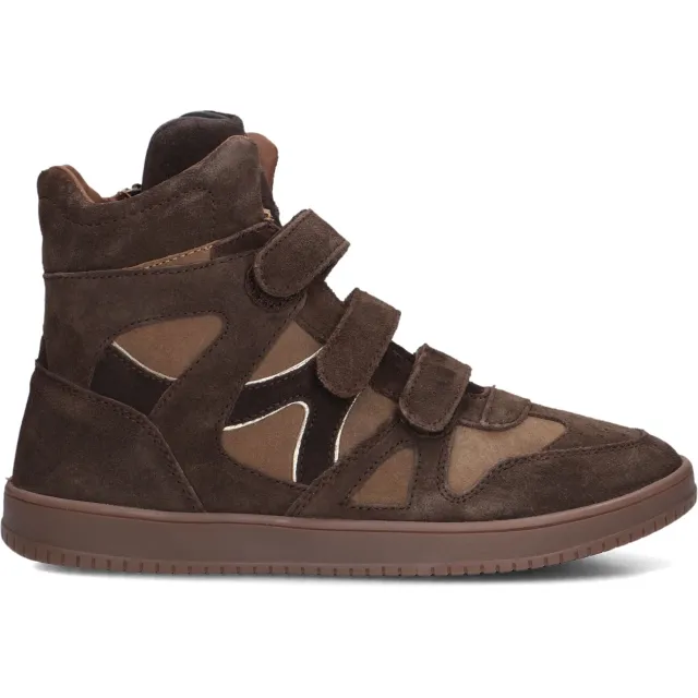 Hip suède sneakers donkerbruin, foto 3