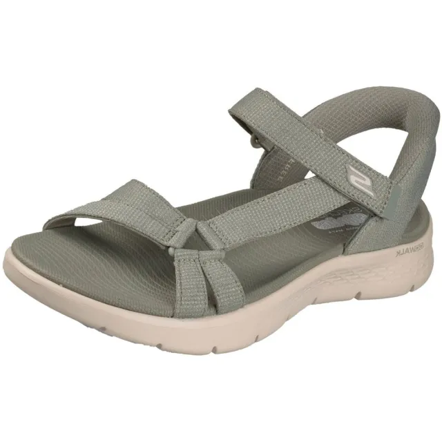 Wandelschoenen Skechers Go Walk Flex - Illuminate groen