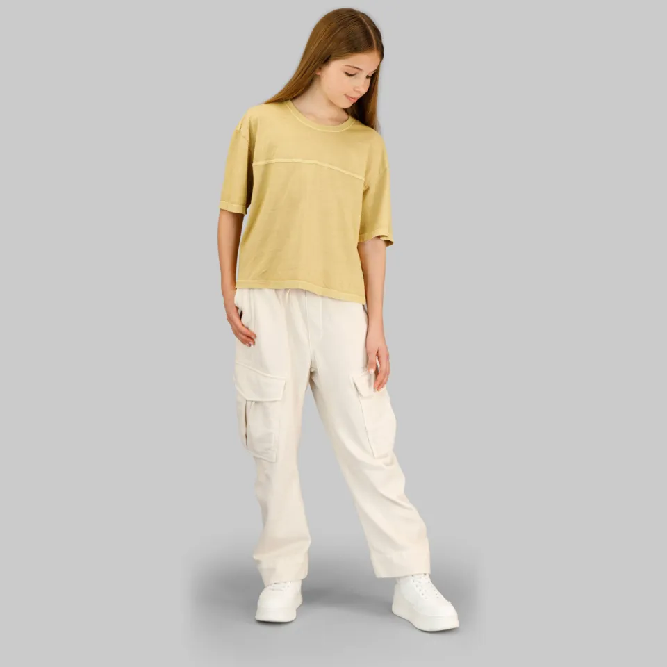 G-Star T-shirt geel, foto 5