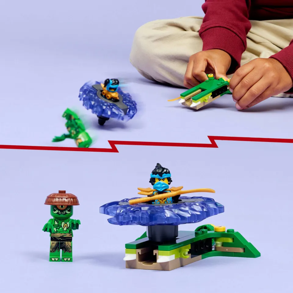 Lego Ninjago Nya vs. mutatiemonster in spinner 71849, foto 6