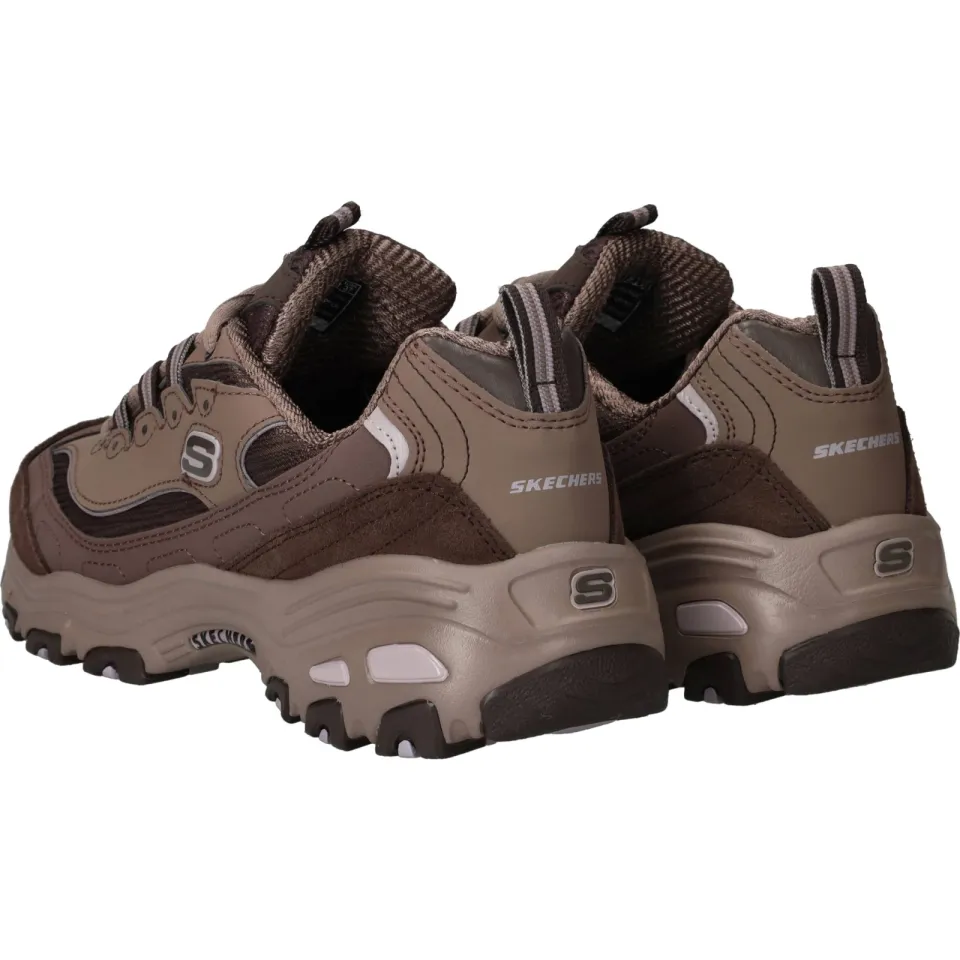 Skechers D'Lites sneakers donkerbruin, foto 6
