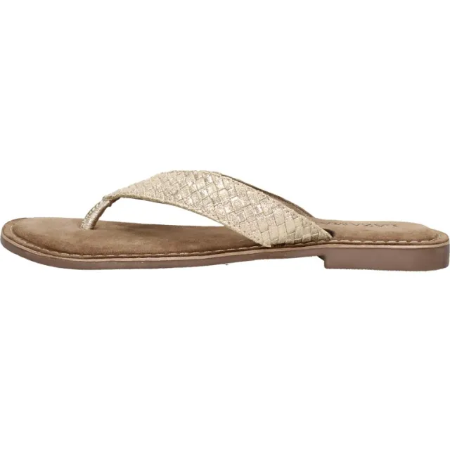 Lazamani Teenslippers Goudkleur
