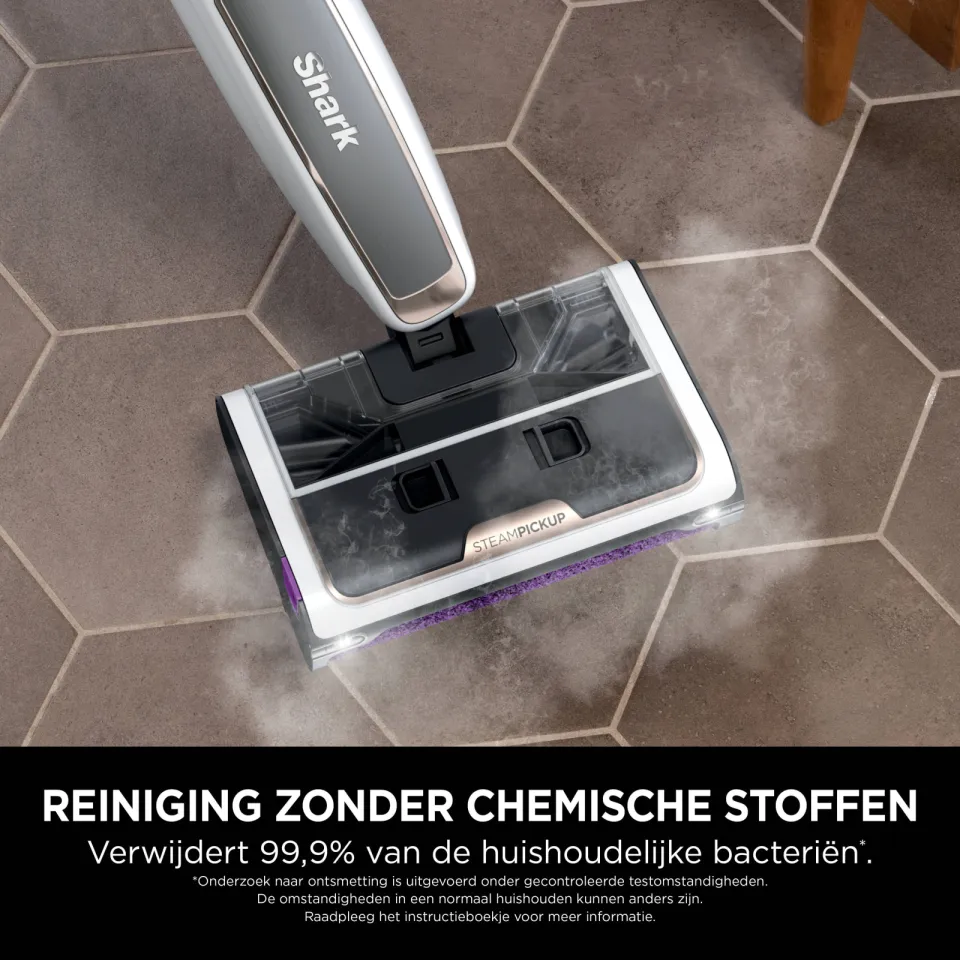 Shark SteamPickUp SD200EU stoomreiniger wit, foto 6
