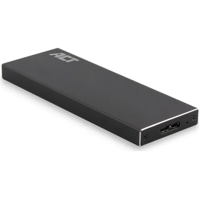 ACT AC1600 USB3.2 M.2 SSD behuizing zwart