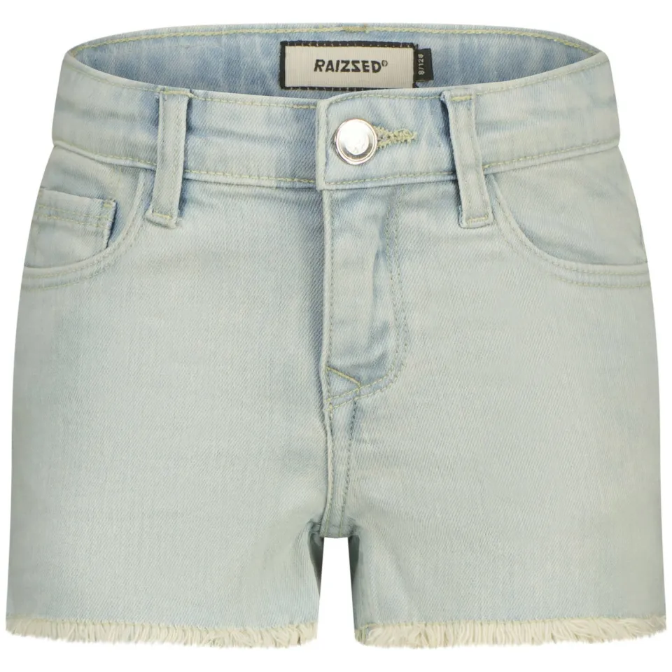 Raizzed Louisiana jeansshort lichtblauw light blue stone, foto 2